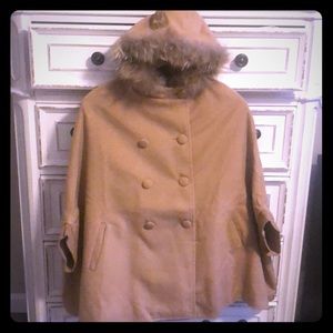 Maternity Cape Cool Weather Coat